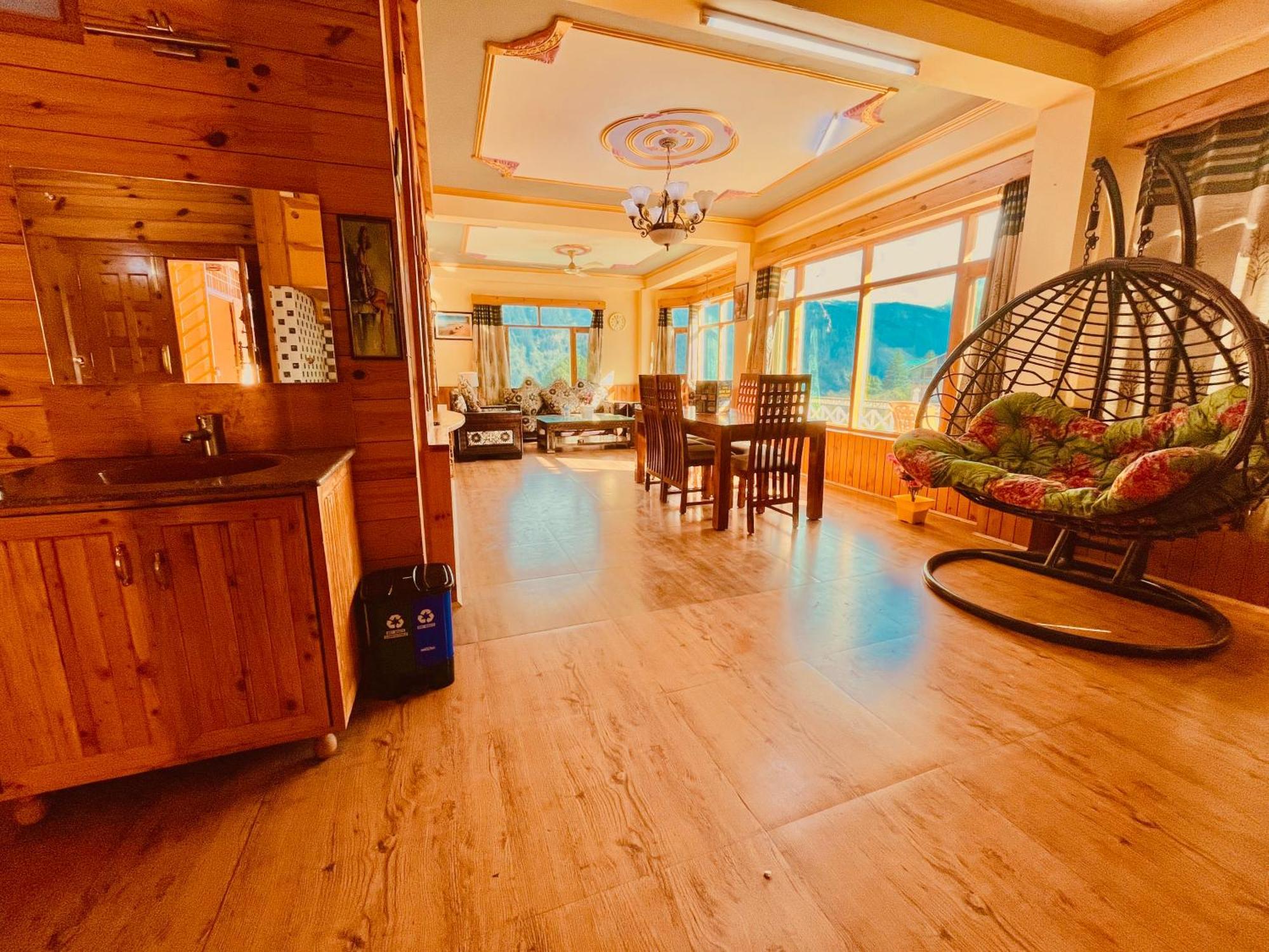 Woods Villa Cottage, Manali Exterior foto